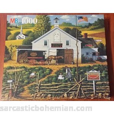 Charles Wysocki Americana Series 1000 Piece Puzzle Sleepy Fox Farms Ohio Watermelon Patch by WYSOCKI  B01LVU3WRC